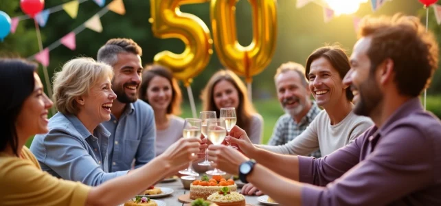 Célébrer un demi-siècle : idées et suggestions pour un anniversaire de 50 ans réussi